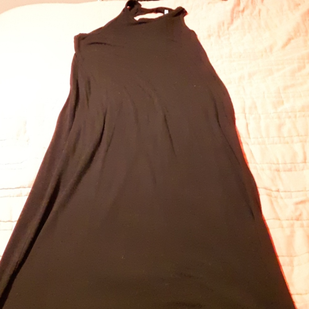 Black tank dress